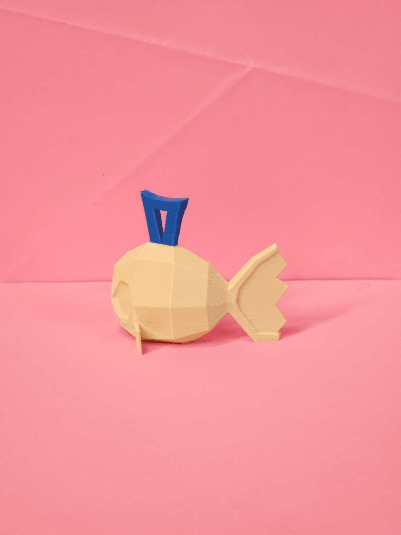 Feebas Low Poly Pokemon 3d model