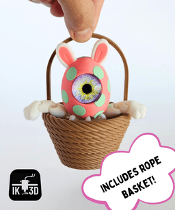 Flexi Easter Egg Critter / Multiparts / Multicolor 3d model