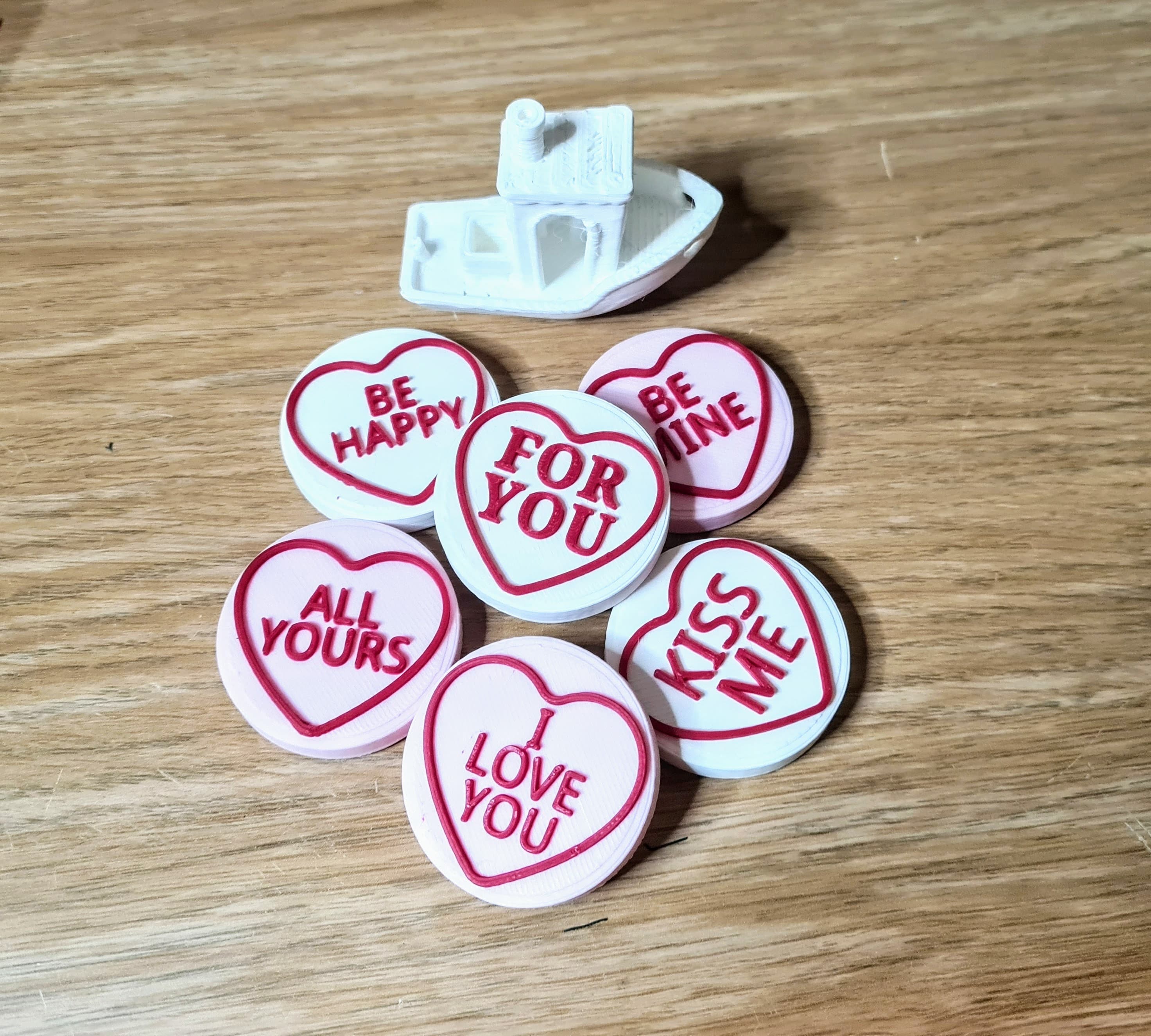 Giant Valentine's Candy 3d model