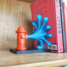 Fire Hydrant Bookend 3d model