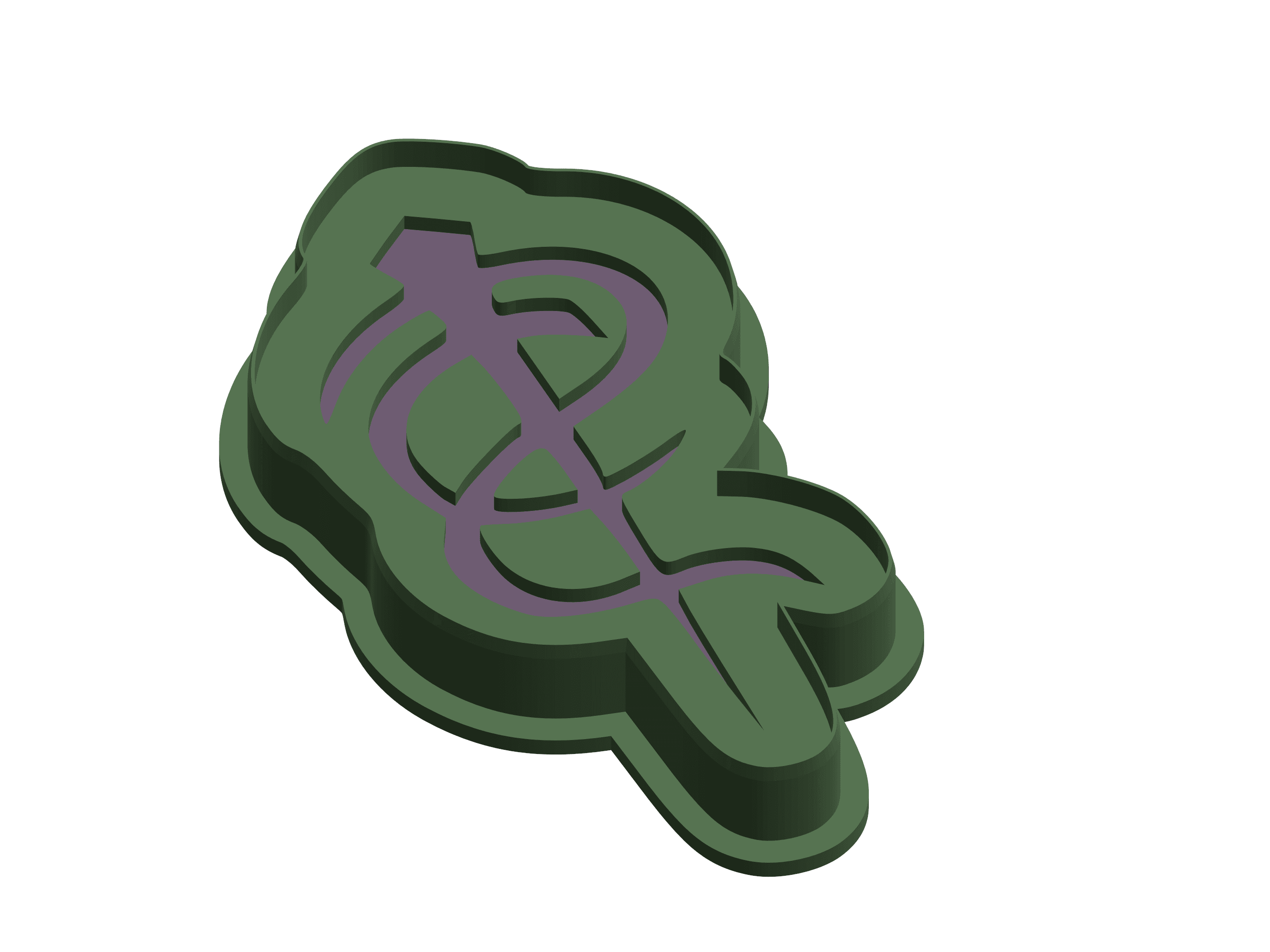 Skinny Puppy Logo cookie Cutter 3d model
