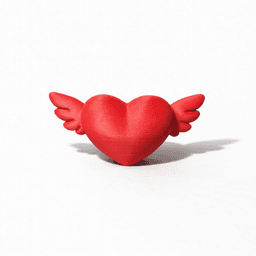 VALENTINES / HEART BUDDY ARTICULATED / LOVE / GIFT FOR VALENTINESDAY / CUTE LITTLE HOME DECOR 3d model