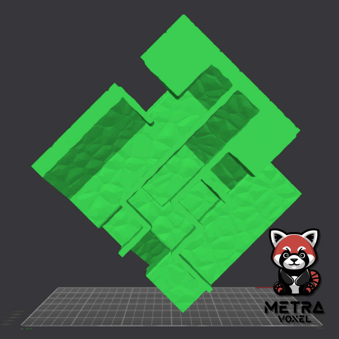 Pyramid for Fish Tank 3d model