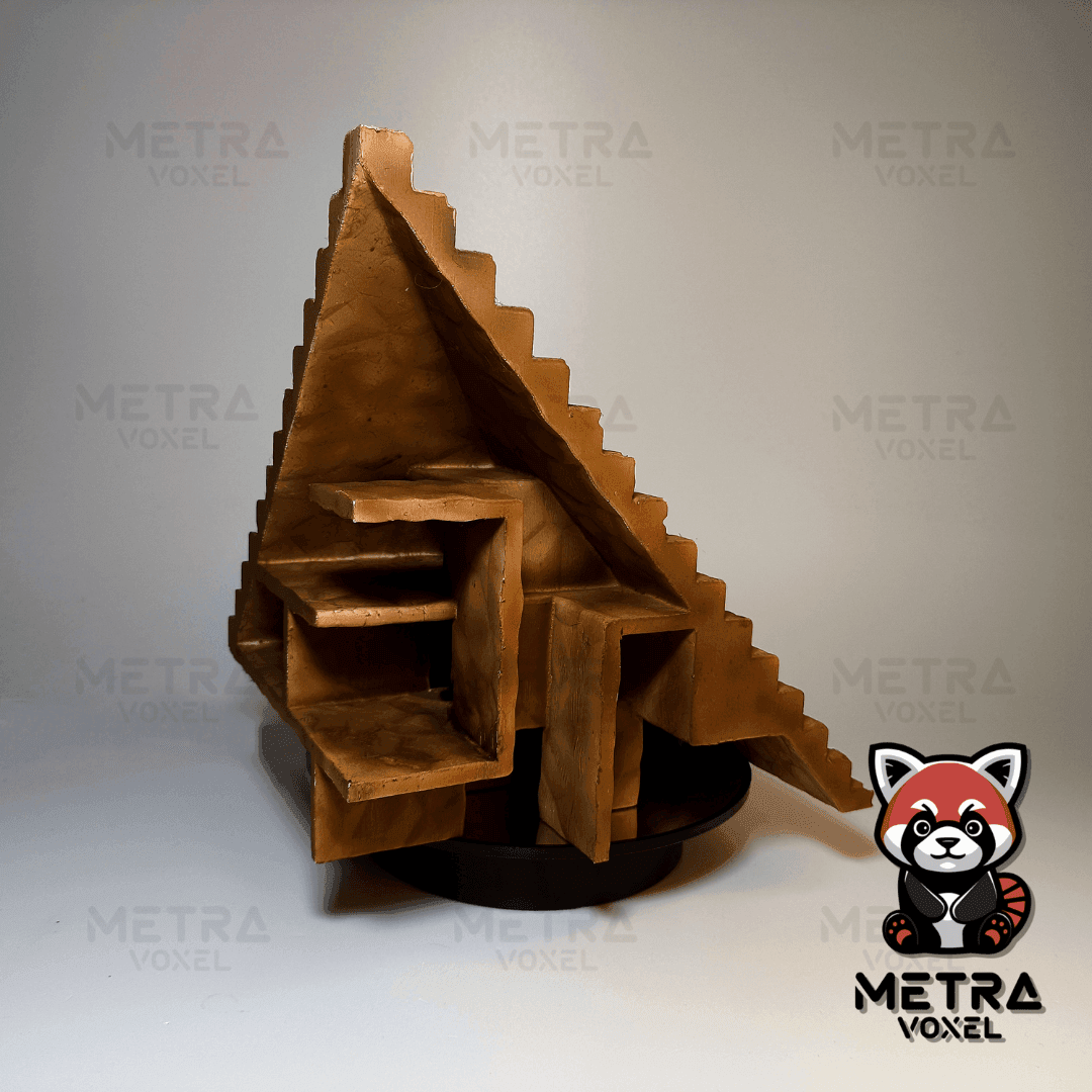 Pyramid for Fish Tank 3d model
