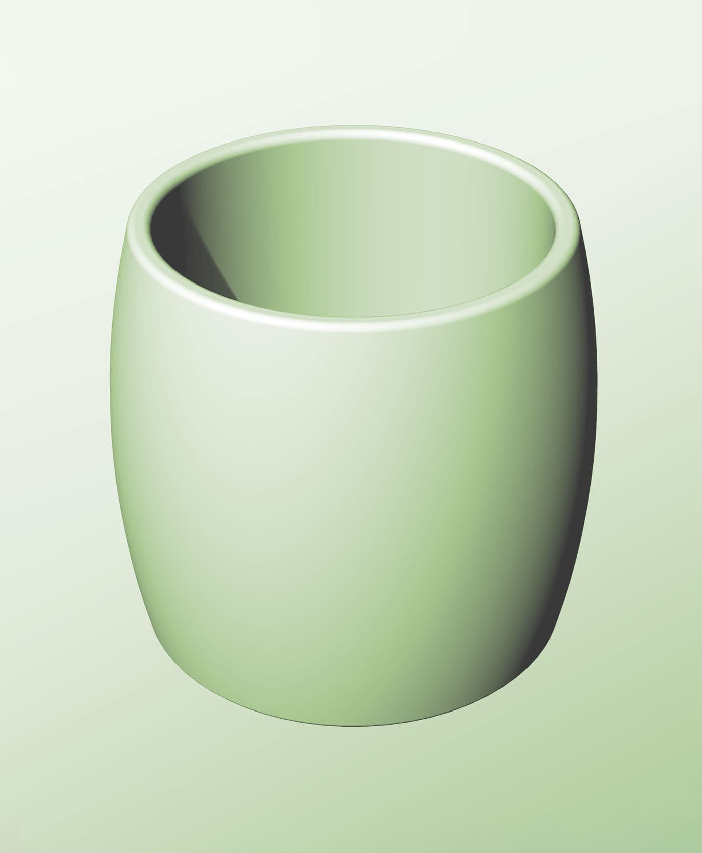 CR128-150 Stacking module bin for modern home decor 3d stl file 3d model
