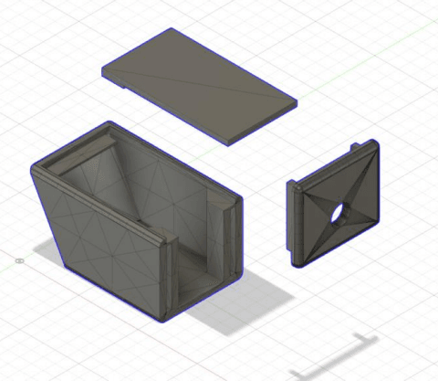 Case for MLX90614 sensor 3d model