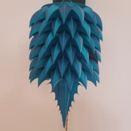 Dragon Scale Hanging Lamp #FunctionalArt 3d model