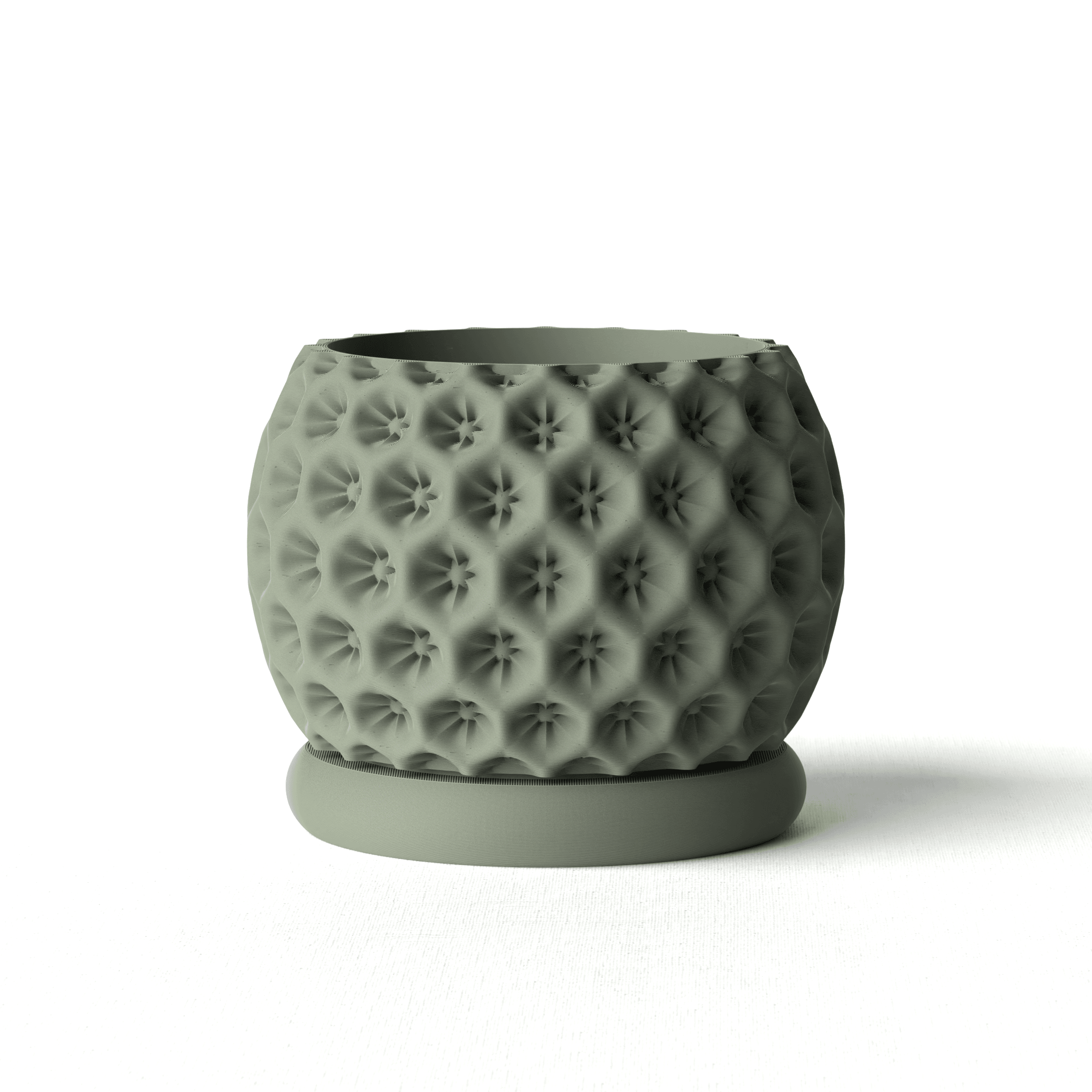 Planter with dripping tray 3d model