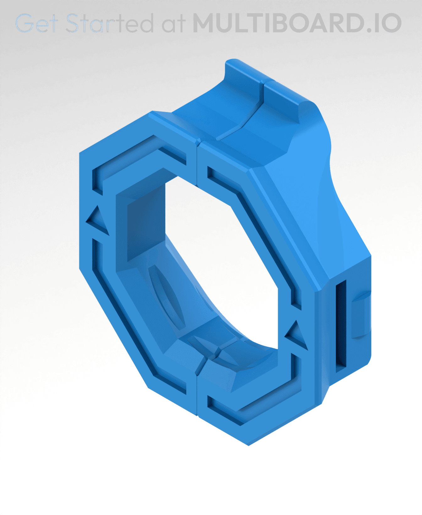 Heavy Weight-Bearing Hook Snap 3d model