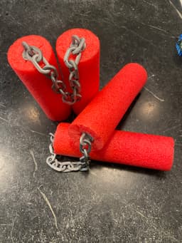 Pool-Chucks (Nunchucks) 3d model