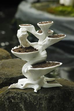 The Guardian Dragon Moss and Fern Planter 3d model