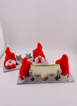 Christmas Gnome Business Card Holder 3d model