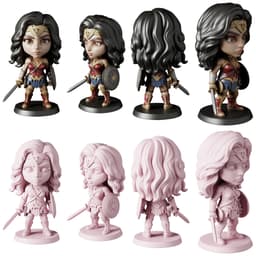 DC Comics STL Files - Superman Batman Wonder Woman - Superhero 3D Print Models 3d model