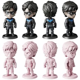 DC Comics STL Files - Superman Batman Wonder Woman - Superhero 3D Print Models 3d model