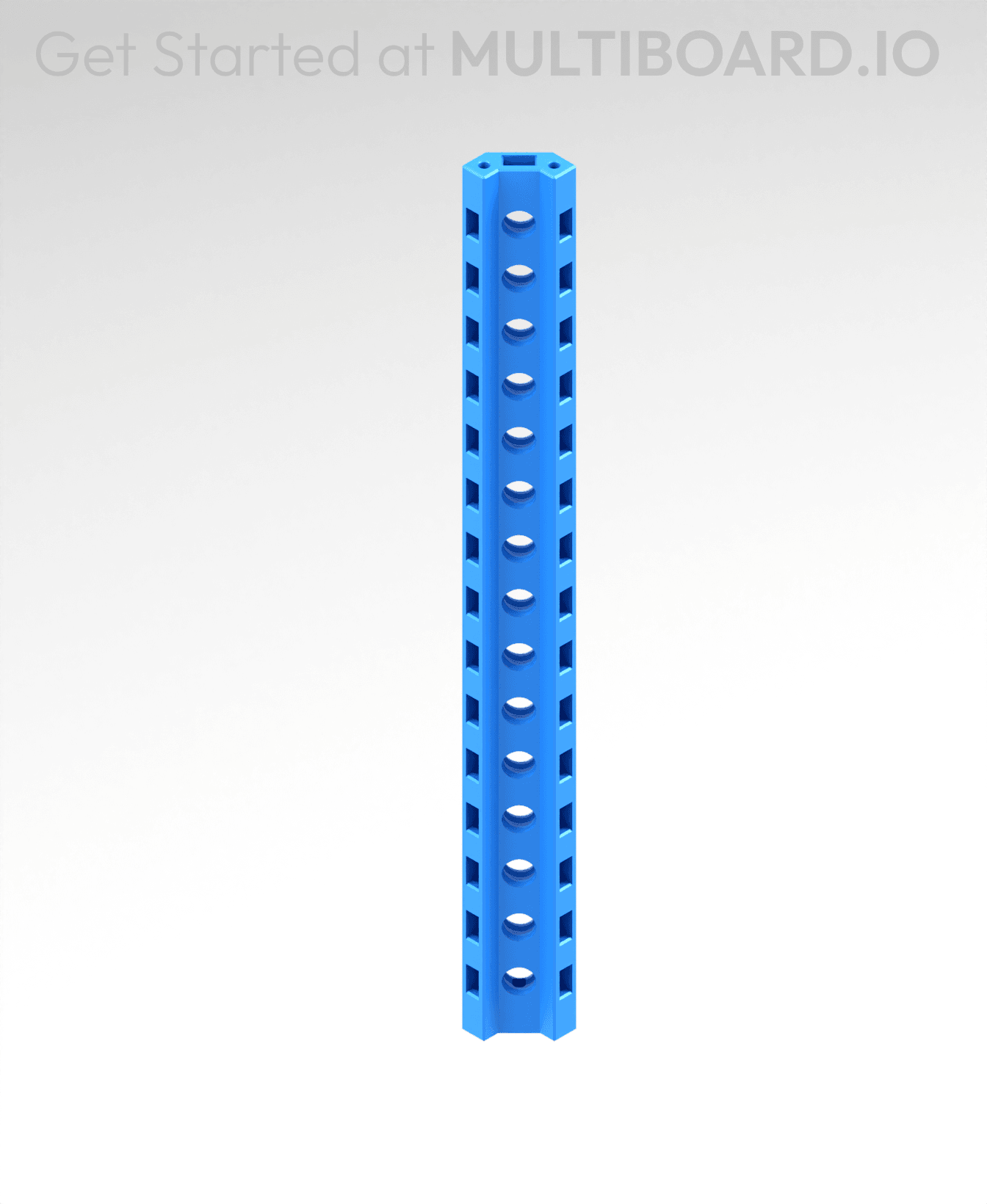 8 MU - Small Thread - L Multiboard Beam 3d model