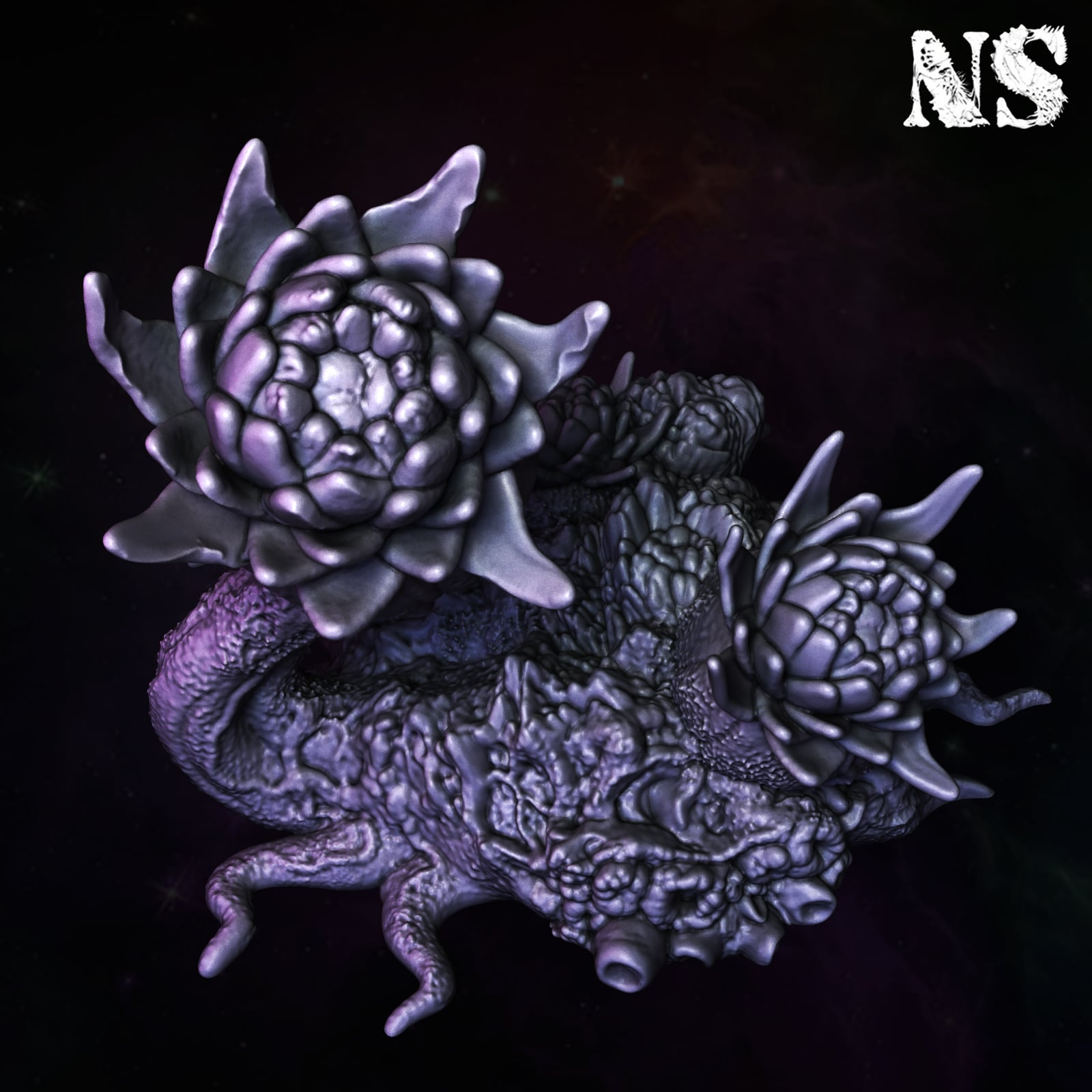 Mutated Plants x3 3d model