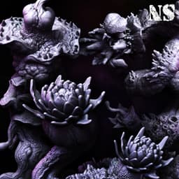 Mutated Plants x3 3d model