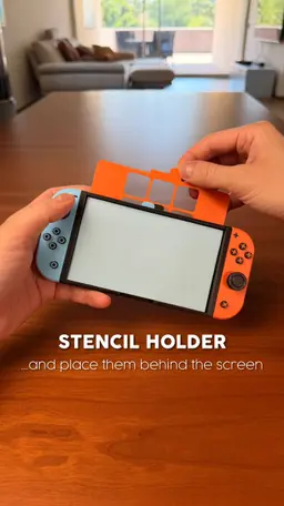 SWITCHNOTE | CONSOLE STICKY NOTE HOLDER 3d model