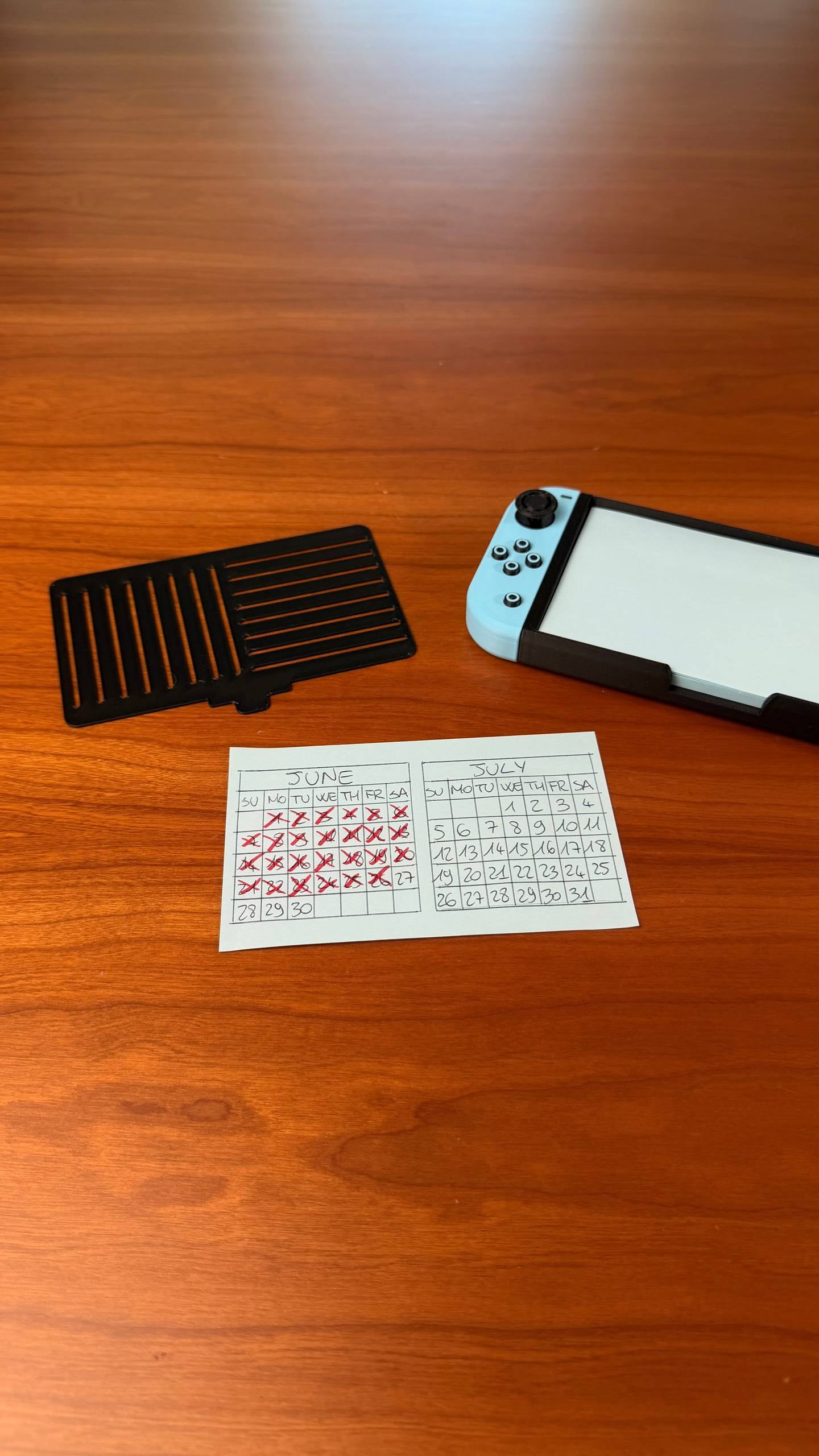 SWITCHNOTE | CONSOLE STICKY NOTE HOLDER 3d model