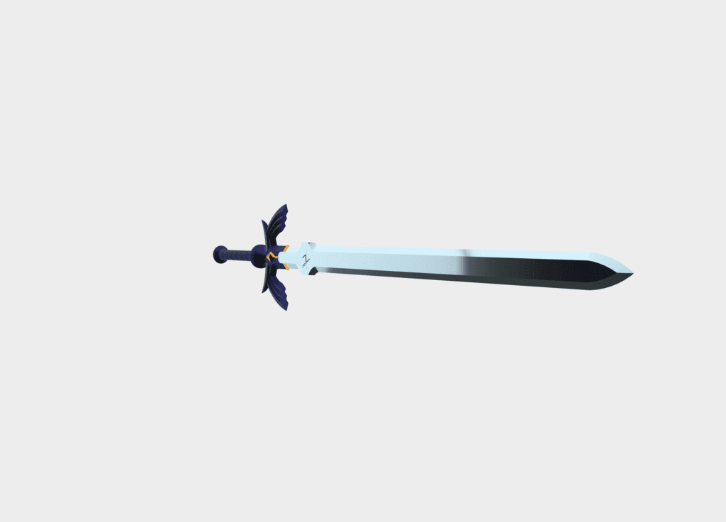Master Sword (Realistic) 3d model