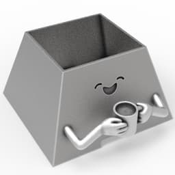 HAPPY PLANTER DRINKING BUDDY 3d model