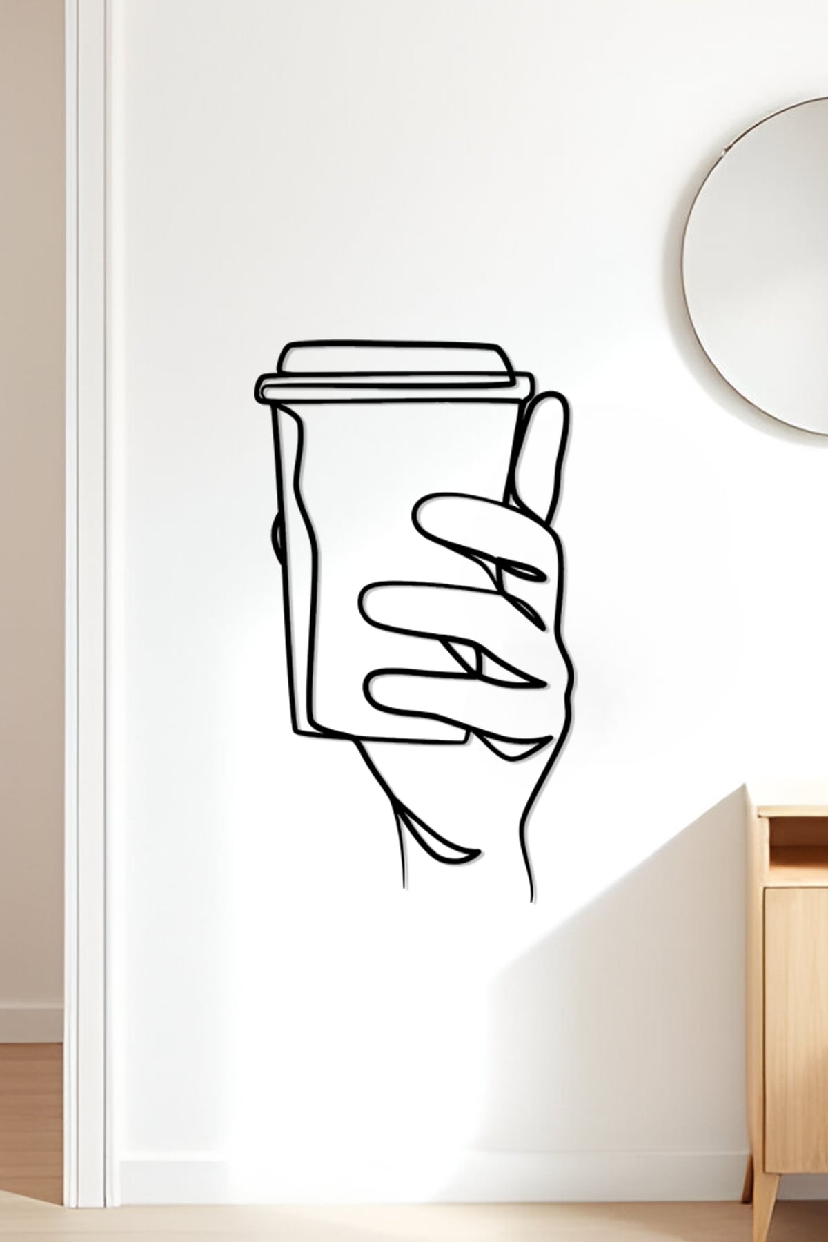 Cup Wall Art, Wall Decor, Home Decor 3d model