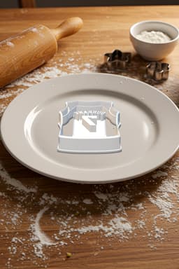 Durrant Cookie Cutter, Biscuit Cutter 3d model