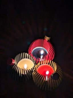 XMAS Ball Candle Holder 3d model