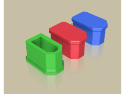 XT60 Plug Cover/Protector 3d model