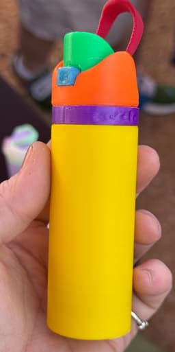 Owala Freesip Keychain *holds lip balm* Multicolor with or without AMS! 3d model