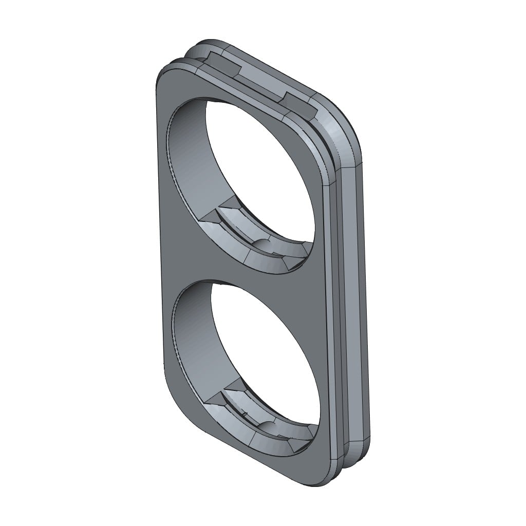 D-LOCK_PANEL.1X2 3d model