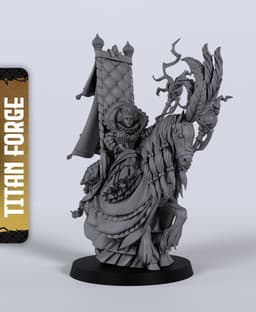 Crusade Marquis - With Free Dragon - 5e DnD Inspired for RPG and Wargamers 3d model
