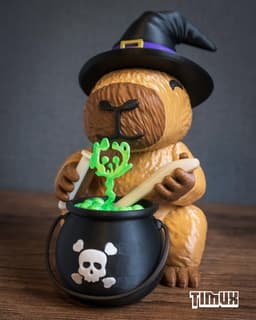 CAPYBARA WIZARD 3d model