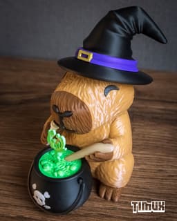 CAPYBARA WIZARD 3d model