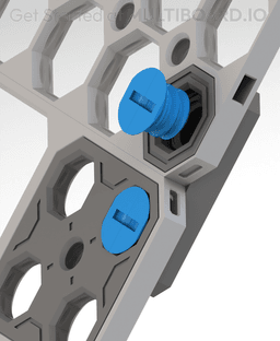 Locking Bolt (Folded) 3d model