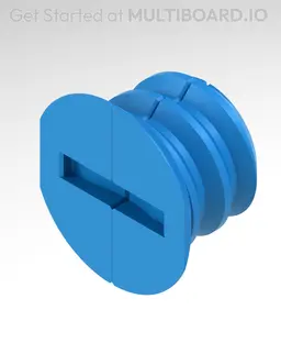 Locking Bolt (Folded) 3d model