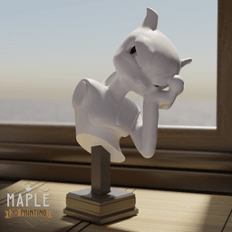 Mewtwo Bust - Tag Team Promo TCG 3d model