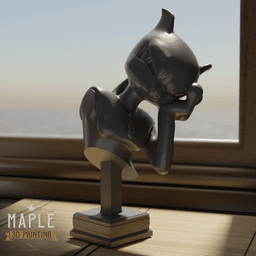 Mewtwo Bust - Tag Team Promo TCG 3d model