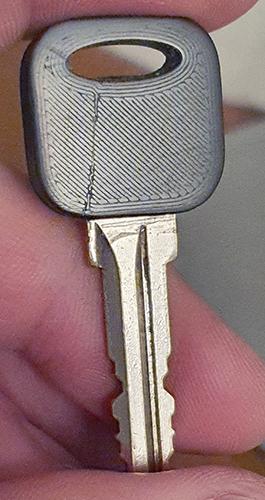 Schlüssel Griff 3d model