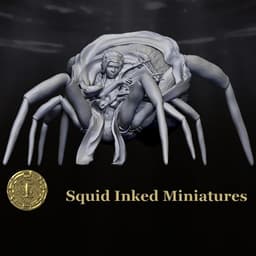 Arachne Spider Queen Drider Bard 3d model