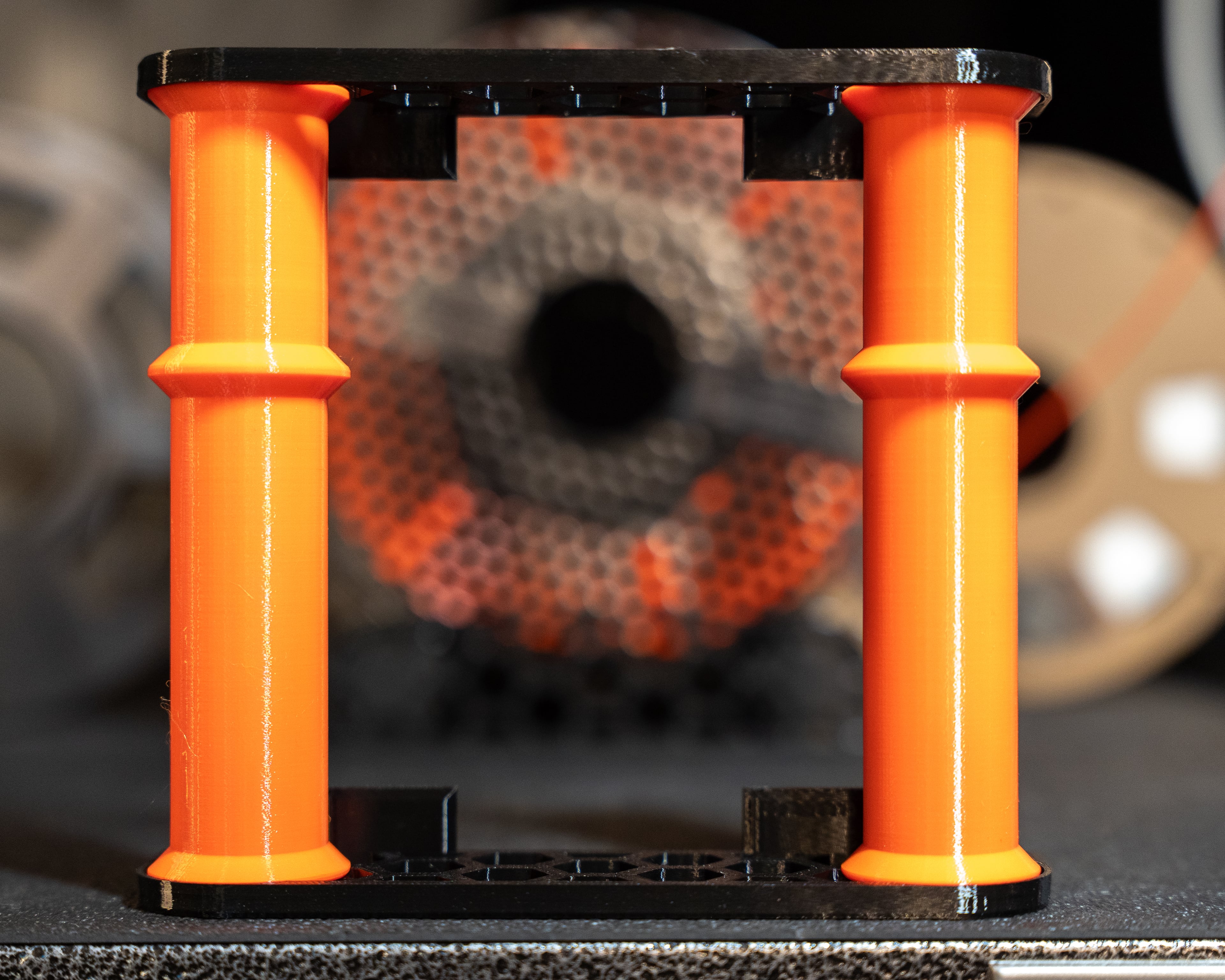 Another WIDE filament spool roller/holder 3d model