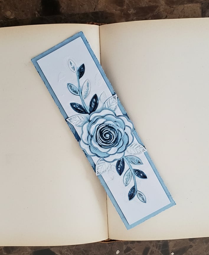 Floral Bookmark 3d model