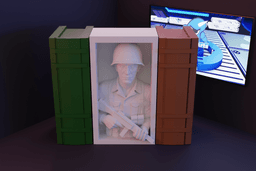 Soldado segunda gerra mundial.stl 3d model
