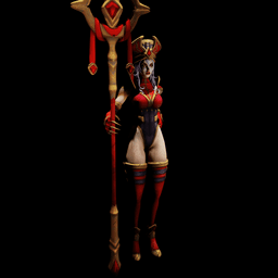 Sally Whitemane v2 3d model