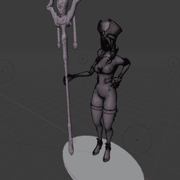 Sally Whitemane v2 3d model