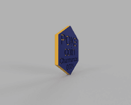 Charmander Pokemon PokeCoin stl 3d model
