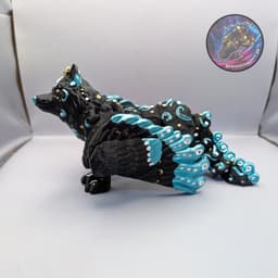 Flexi celestial wolf 3d model
