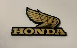 Honda Moto Logos 3d model
