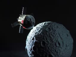 Artemis 2 Miniature Display 3d model