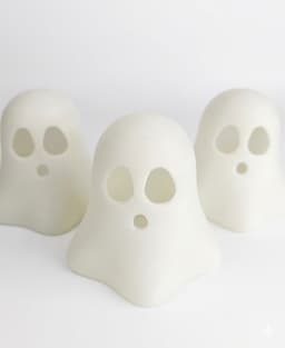 Ghost Cover for Electric Tea Light 3d model
